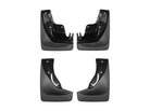 WeatherTech 2011 Jeep Grand Cherokee Laredo/Ltd/Trailhawk/Overland ONLY No Drill Mudflaps - Black