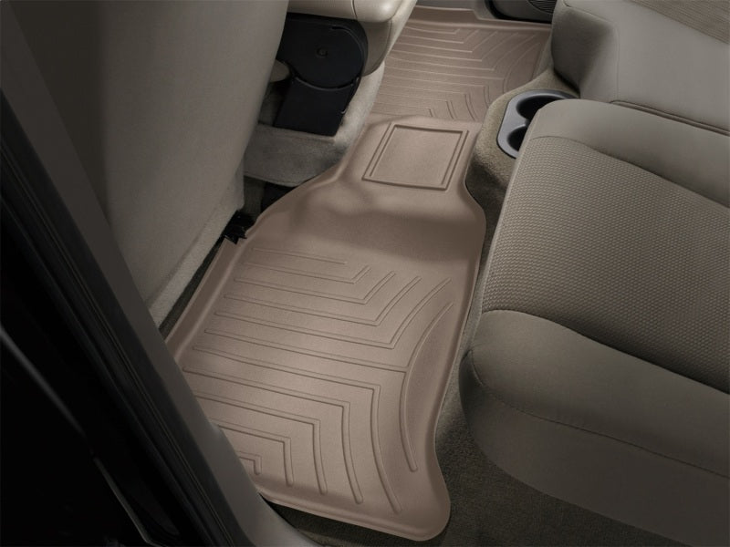 WeatherTech 05+ Dodge Dakota Quad Cab Rear FloorLiner - Tan