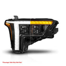 ANZO 22-24 Toyota Tundra (w/Factory LED Refl.) Z-Series Full LED Proj Headlights - Pass. Side ONLY