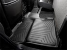 WeatherTech 07-13 Chevrolet Silverado Crew Cab Rear FloorLiner - Black