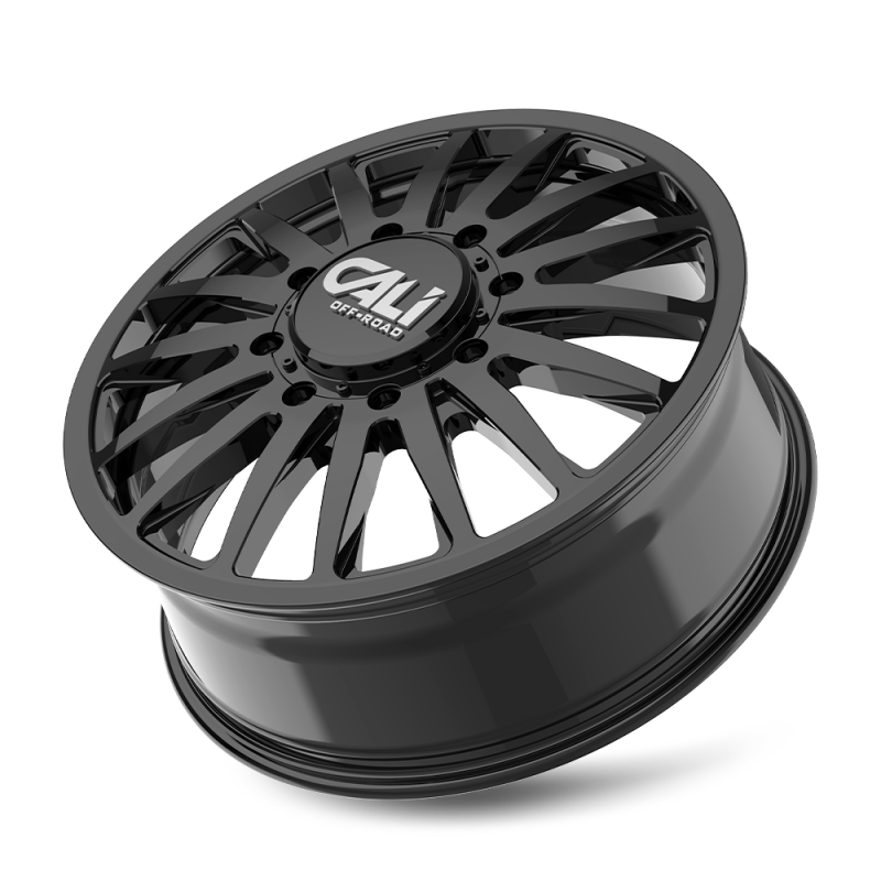 Cali Off-Road 9110D Summit Dually 20x8.25 / 8x165.1 BP / 115mm Offset / 121.3mm Hub Gls Blk Wheel