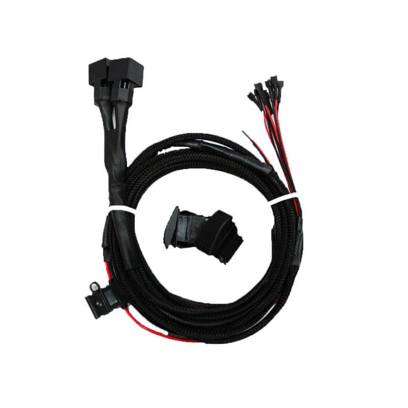 Nacho Lighting 40 Amp Vehicle Harness w/ Dual Switches and Relays