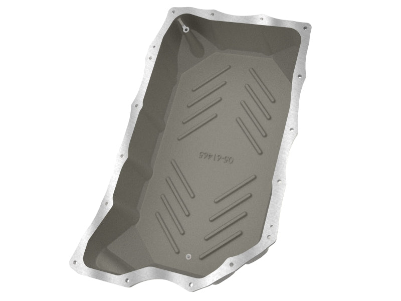 aFe GM Diesel Trucks 20-25 V8-6.6L L5P POWER Street Series Transmission Pan Raw w/ Machined Fins