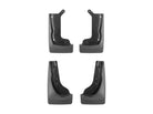 WeatherTech 23-25 Honda Pilot No Drill Front & Rear MudFlaps - Black