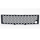 Putco 11-14 Ford F-150 - EcoBoost Bumper Grille Inserts - Black SS Punch w/ Heater Plug Opening