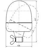 Hella Identification Lamp Rotating Beacon 2Rl