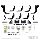 Westin 2019 Chevrolet Silverado/Sierra 1500 Crew Cab (6.5ft) R5 Modular Nerf Step Bars - Black