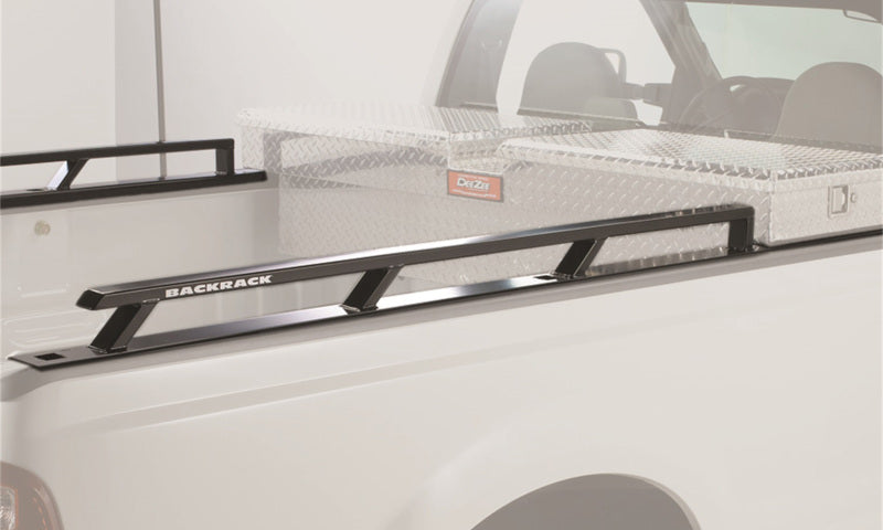 BackRack 14-18 Silverado/Sierra 8ft Bed Siderails - Toolbox 21in
