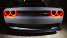Oracle 15-21 Dodge Challenger Pre-Installed Halo Headlight Bezel - w/ Simple Controller