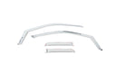 Putco 17-20 Ford SuperDuty - SuperCab (Set of 4) Element Chrome Window Visors