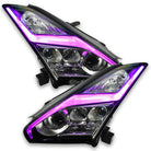 Oracle 15-21 Nissan GT-R RGB+W (Lightning Bolt) Headlight DRL Kit- w/o Controller