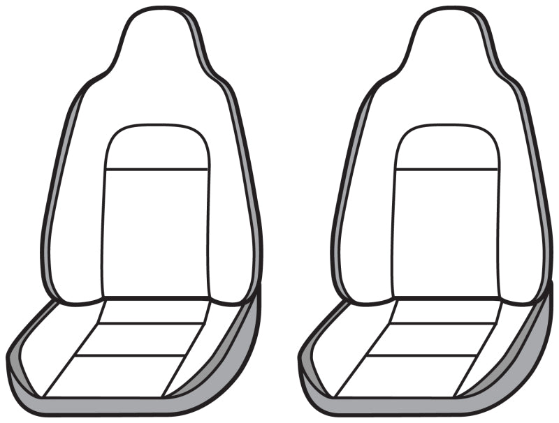 Covercraft 05-06 Jeep Liberty Carhartt SeatSaver Custom Front Row Seat Covers - Gravel