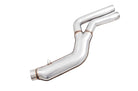 AWE Tuning 2020 Toyota Supra A90 Resonated Touring Edition Exhaust - 5in Chrome Silver Tips