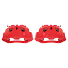 Power Stop 11-19 Chevrolet Silverado 2500 HD Front Red Calipers w/Brackets - Pair