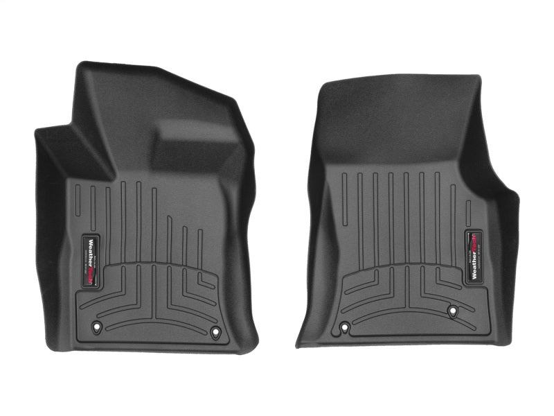 WeatherTech 2017+ Jaguar XE Front FloorLiner - Black
