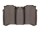 WeatherTech 2017+ Nissan Titan / Titan XD Rear FloorLiner - Cocoa (Crew Cab; Fits Both Vinyl/Carpet)