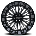 Cali Off-Road 9116 Vertex 26x14 / 6x135 BP / -76mm Offset / 87.1mm Hub Gloss Black Milled Wheel