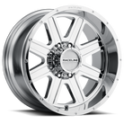 Raceline 940C Hostage 16x8in / 5x127 BP / 0mm Offset / 78.1mm Bore - Chrome Wheel