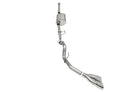 Corsa 2021-2025 Ford F-150 SuperCrew/6.5in Bed 3.5L V6 Sport Cat-Back Single Side Exit-Polished