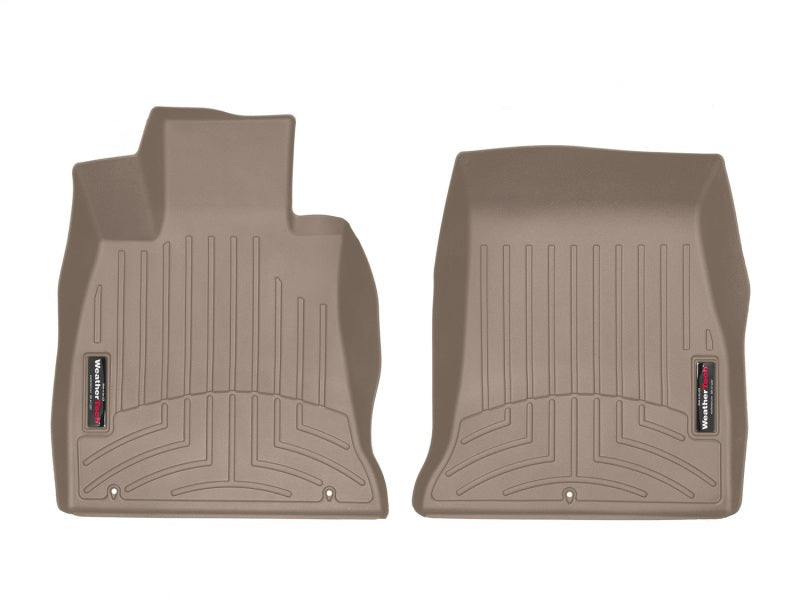WeatherTech 2018+ Kia Stinger Front FloorLiner - Tan