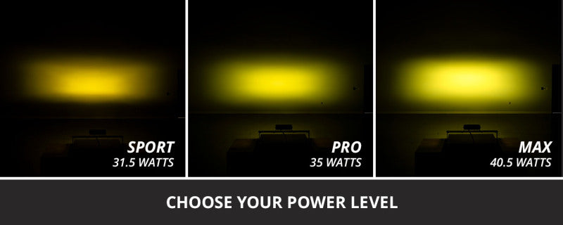 Diode Dynamics SS6 Pro Yellow Combo Flush ABL (single) 3000K