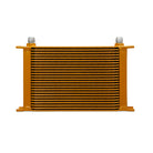 Mishimoto Universal 25-Row Oil Cooler - Gold
