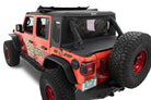 Bestop 18-23 Jeep Wrangler JL 4-Door Halftop Soft Top (Black Diamond)