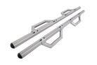 Dee Zee 99-23 Chevrolet/GMC/Dodge/Ford Full Size Truck Hex Series - Crew Cab Side Steps (Silver)