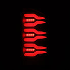AlphaRex 07-08 Dodge Ram 1500/07-09 Dodge Ram 2500+3500 Luxx-Series LED Tail Lights (Pair) Black