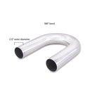 Mishimoto Universal Aluminum Intercooler Tubing 2.5in. OD - 180 Degree Bend