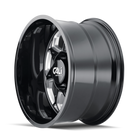 Cali Off-Road 9111 Sevenfold 20x12 / 6x135 BP / -51mm Offset / 87.1mm Hub Gloss Black Milled Wheel