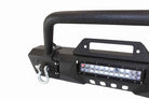 Fishbone Offroad 07-18 Jeep Wrangler JK Frnt Stubby Winch Bumper W/Tube Guard - Blk Txtrd Powdercoat