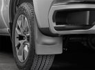 WeatherTech 2019+ Chevrolet Silverado 1500 Crew Cab No Drill MudFlaps - Black