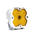 Baja Designs Squadron 2.0 Pro LED Work/Scene - Baja Amber w/White Housing