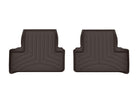 WeatherTech 2022+ BMW i4 M50 Rear FloorLiner - Cocoa (2pc Liner)