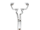 AWE Tuning 2018+ Ford Mustang GT (S550) Cat-Back Exhaust - Track Edition (Quad Chrome Silver Tips)