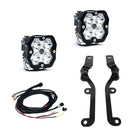 Baja Designs 19-24 Chevy Silverado 1500 Squadron Sport 2.0 A-Pillar Kit (Spot) - Clear