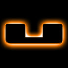 ORACLE Lighting Universal Illuminated LED Letter Badges - Matte Blk Surface Finish - U