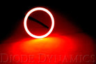 Diode Dynamics Halo Lights LED 110mm - Red (Pair)