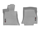 WeatherTech 2016+ BMW 7-Series Front FloorLiner - Grey (Vehicles w/Rear Executive Lounge Seating)
