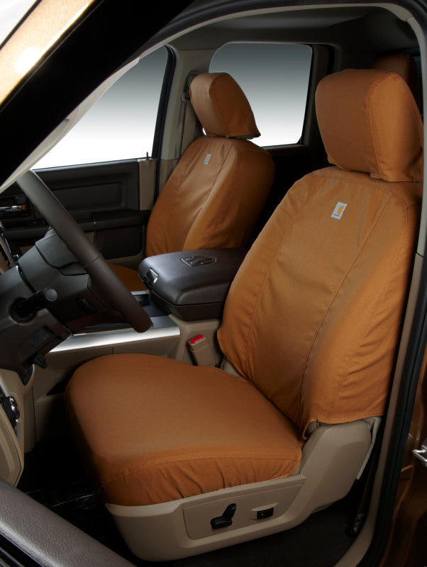Covercraft 07-11 Honda Element Carhartt SeatSaver Custom Front Row Seat Covers - Brown