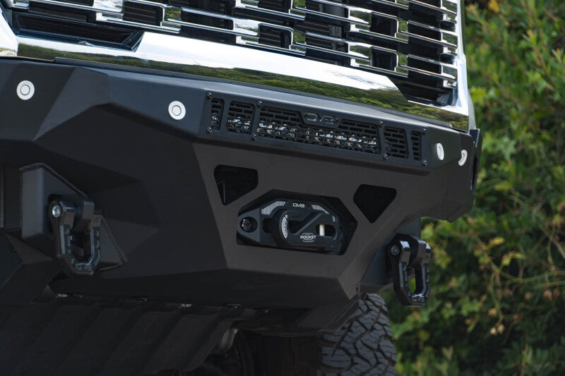 DV8 Offroad 24-26 GMC Sierra 2500/3500 Spec Series Front Bumper w/ Winch