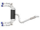 aFe POWER MACH Force-Xp 15-19 Volkswagen Golf R L4-2.0L(T) 304 SS Cat-Back Exhaust System Blue Tips