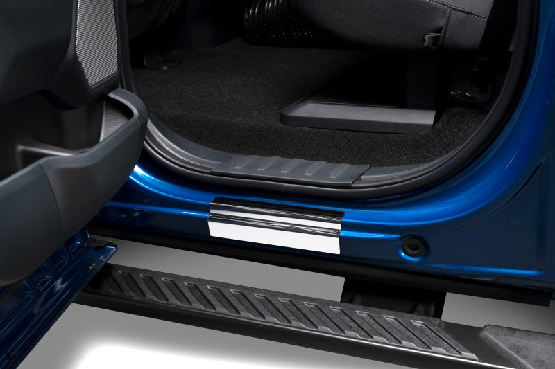 Putco 17-20 Ford SuperDuty Super Crew w/ SUPERDUTY Etching - 4pcs SS Door Sills