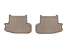 WeatherTech 2020+ Audi A5/S5 Rear (2nd Row) FloorLiners - Tan (COUPE ONLY)