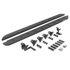 Go Rhino 07-18 Jeep Wrangler JK 4DR RB10 Slim Running Boards Kit (Incl. Brackets) - Bedliner Coating