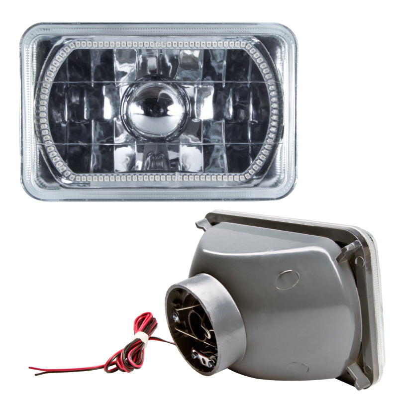 Oracle Pre-Installed Lights 4x6 IN. Sealed Beam - UV/Purple Halo
