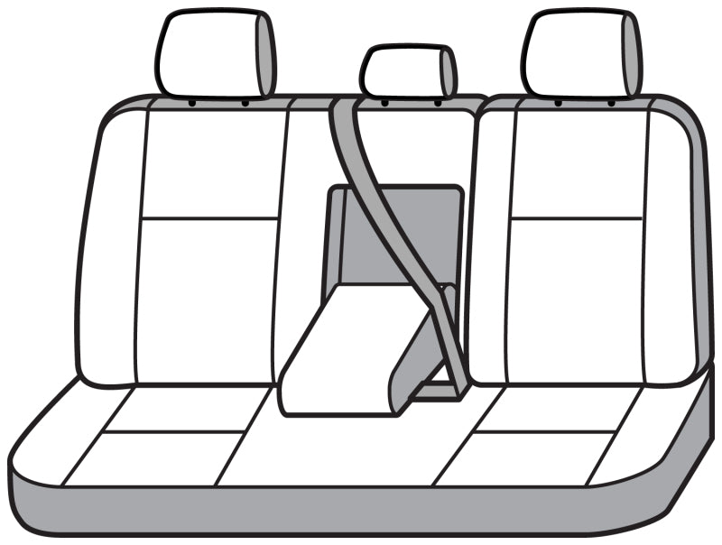 Covercraft 20-24 Jeep Gladiator Endura PrecisionFit Custom Second Row Seat Covers - Tan/Black