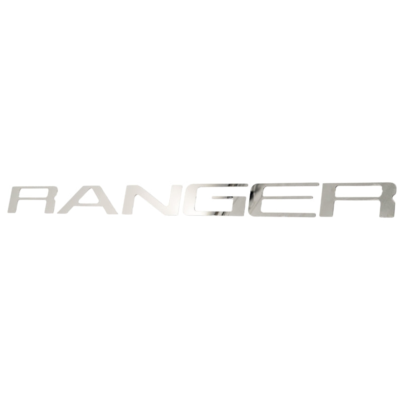 Putco 24-25 Ford Ranger (Flat Cut) Tailgate - Polished Stainless