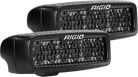 Rigid Industries SR-Q Series PRO Midnight Edition - Spot - Diffused - Pair